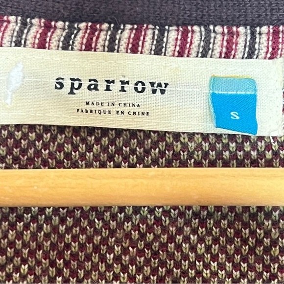 Sparrow Multicolor Patchwork Cardigan - Picture 4 of 9